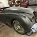 1956 Jaguar XK 140 Roadster  60,000 Miles grey   Manual