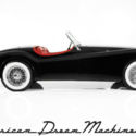 1956 Jaguar XK140 Black/Red Roadster Stunning Convertible