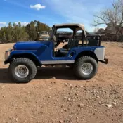1956 Jeep CJ SUV Blue