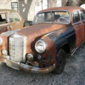 1956 Mercedes Benz 220  4 sedan Ponton style  Restoration Project