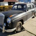 1956 Mercedes-Benz 220S Sedan Black RWD Automatic