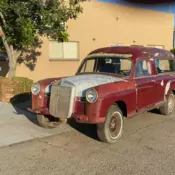 1956 Mercedes-Benz ponton 190 hearse ambulance or hotrod coachbuilt