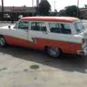 1956 Mercury Custom Coupe Orange RWD Manual