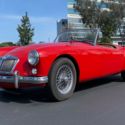 1956 MG MGA, Red Convertible, MGB engine 1800cc
