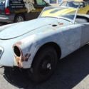 1956 MGA Wire Wheel 1500 Roadster-Solid Rustfree Mostly There Project-Disc Brake