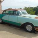 1956 Ninety-eight Oldsmobile 4-dr. Sedan.  V-8 Automatic