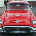 1956 OLDSMOBILE 88 2 DOOR HARDTOP~RED & BLACK~324 CID V8~GREAT CONDITION!