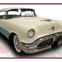 1956 Oldsmobile Super 88 Holiday Coupe 28000 Miles Turquoise & White  324ci 4 Ba