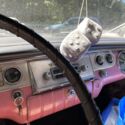 1956 plymouth belvedere ran up to few years ago. Pink beautiful dash.