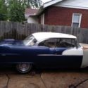1956 Pontiac Chieftain 2 door hardtop, solid, V8, older resto, needs TLC, runs