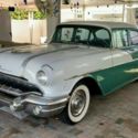 1956 Pontiac Chieftain base (Original) Green/White