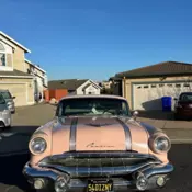1956 Pontiac Chieftain Grey Catalina