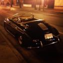 1956 Porsche 356A Base 1.6L replica black mint condition beige leather interior