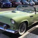 1956 Sage Green Ford Thunderbird With Only 71,125 Original Miles! w Continental