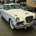 1956 Studebaker Sky Hawk Coupe 47078 Miles White Coupe 289ci V8 Automatic