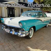 1956 Turquoise and White, 302cid, AC, Power Steering, Power Brakes