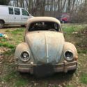1956 Volkswagen Beetle 1200 Coupe Blue RWD Manual