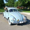 1956 VolksWagen Bug Beetle OVAL window EXC COND ACCESSORIES beautiful