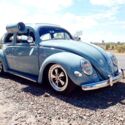 1956 volkswagen oval window ragtop Cal Look
