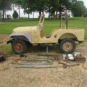 1956 Willys Jeep USMC with Live PTO #HC2