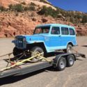 1956 Willys Wagen Colorado Rust free No transmission No engine NO RESERVE