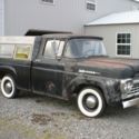 1957 1958 1959 1960 Ford F100 Custom Cab Short Bed Fridge Shop Pickup Truck PU