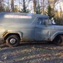 1957 58 FORD F-100 PANEL TRUCK, Mostly Complete Great 4 Hot Rat Rod Classic