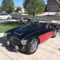 1957 Austin-Healey 100 Six Roadster Black/Maroon RWD Manual w/ OD