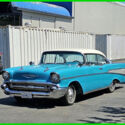 1957 BEL AIR 2-DOOR HARDTOP SOLID CALIFORNIA CAR OLDER RESTO CONTINENTAL KIT