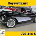 1957 Black/Silver Corvette Buyavette inc Atlanta