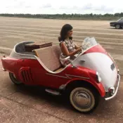 1957 BMW Isetta 300 Spiaggia Custom Roadster microcar very flamboyant jolly