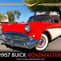 1957 Buick Roadmaster 75 4dr HT - Beautiful Restoration - Rare Factory A/C- WOW!