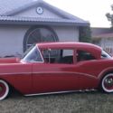 1957 Buick Special 2 Door Sedan.  Fire Engine Red!