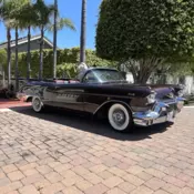 1957 Cadillac Biarritz Convertible Convertible Red