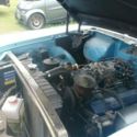 1957 cadillac deville sedan 4 door hardtop robin egg blue white top all original