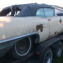 1957 CADILLAC ELDORADO BIARRITZ CONVERTIBLE with 2x4 with batwing