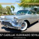 1957 Cadillac Eldorado Seville - Factory A/C - Sabre Wheels - Gorgeous Car -WOW!