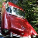1957 Cadillac Series 62 Sedan Red RWD Automatic
