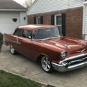 1957 CHEVROLET 150 RESTO-MOD CHEVY SBC 350 AC LEATHER NAVIGATION 3 YR OLD BUILD