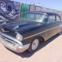 1957 Chevrolet 2-Door Sedan Post 210 Bel Air Trim New Mexico SOLID BODY & FRAME!