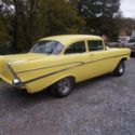 1957 Chevrolet 2 dr. sedan. hot rod car. All body work done and it is in primer.