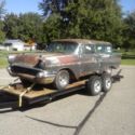 1957 chevrolet 210 2 door station wagon for parts or project Minnesota