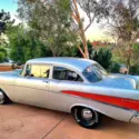 1957 Chevrolet 210 2 Door,V-8 Crossram Dual Quad,4 speed,VINTAGE HOT ROD,$24,900