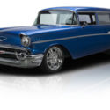 1957 Chevrolet 210  363 Miles Viper Blue Station Wagon LS1 5.7 Liter V8 6 Speed
