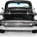 1957 Chevrolet 210 Black 4-Speed Street Racer Sedan