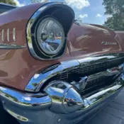 1957 Chevrolet 210 Coupe Orange