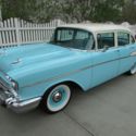 1957 CHEVROLET 210 SDN - FRAME OFF RESTORATION W/6,757 MILES - BARN FIND - VIDEO