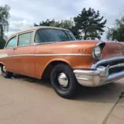 1957 Chevrolet 210 Two Door Coupe, ORIGINAL PAINT, VERY SOLID DESERT 57 CHEVY
