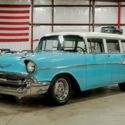 1957 Chevrolet 210 Wagon 2336 Miles Turquoise Sedan V8 Automatic