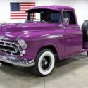 1957 Chevrolet 3100  74823 Miles Magenta Pickup Truck 350ci V8 Turbo 350 Automat